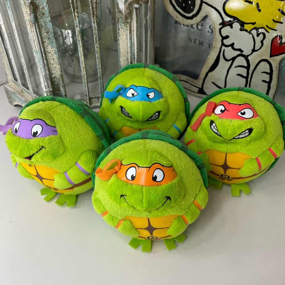 Ty Balz Teenage Mutants Ninja Turtles Plush Toy Set 2014